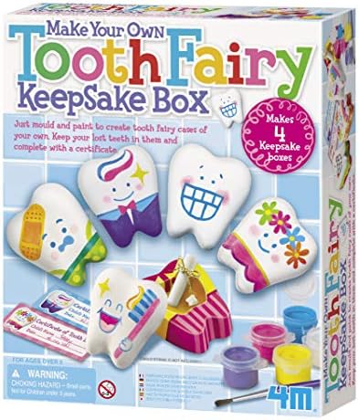 4M Make Your Own Tooth Fairy Keepsake Box Kit
