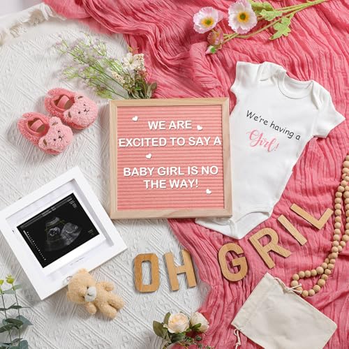 Canlierr 9 Pcs Pregnancy Announcement Set 1