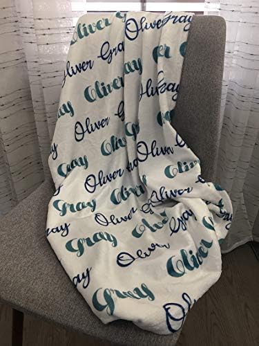 Personalized Baby Name Blanket for Newborn