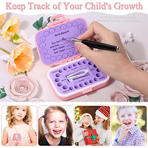 Caffox Baby Teeth Keepsake Box for Kids 1