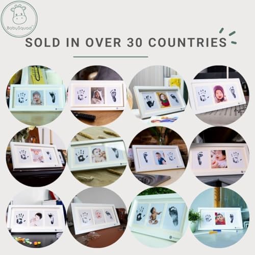 Baby Prints Newborn Handprint Footprint Frame Kit