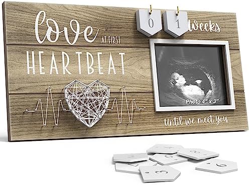 EURSET Baby Sonogram Frame with Countdown Display