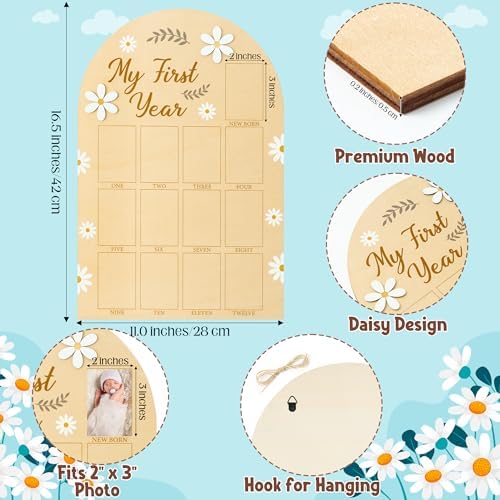 R HORSE First Year Milestone Wooden Board