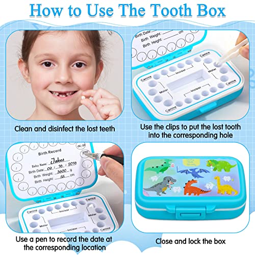Caffox Tooth Keepsake Box for Kids 1