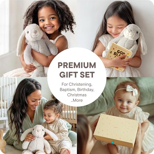 HELLO 2 KIDS Praise Bunny Christening Gift Set