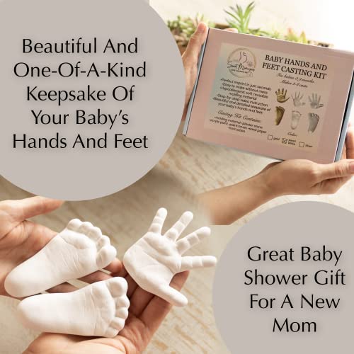 Sweet Memories Baby Hands Feet Casting Kit - 2-8 Casts DIY Keepsake