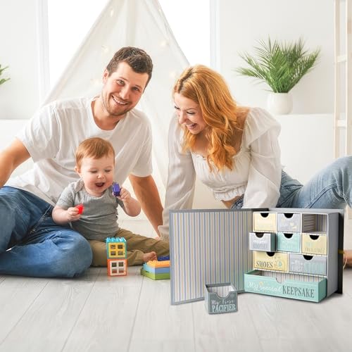 Votum Baby Keepsake Box - Moon Stars 9 Compartments