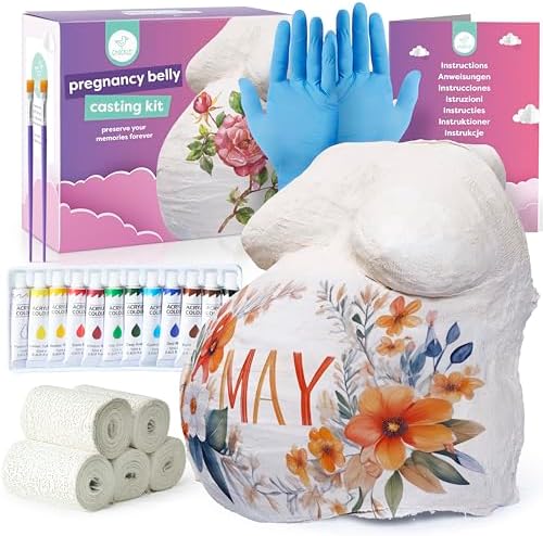 Chuckle Belly Casting Kit Create a 3D Pregnancy Keepsake