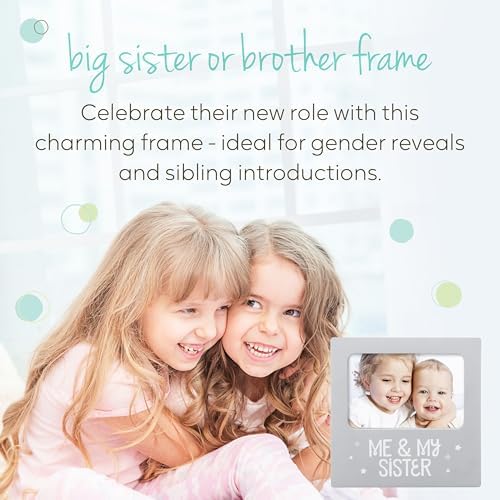 Tiny Ideas Sibling Photo Frame for Baby Keepsakes