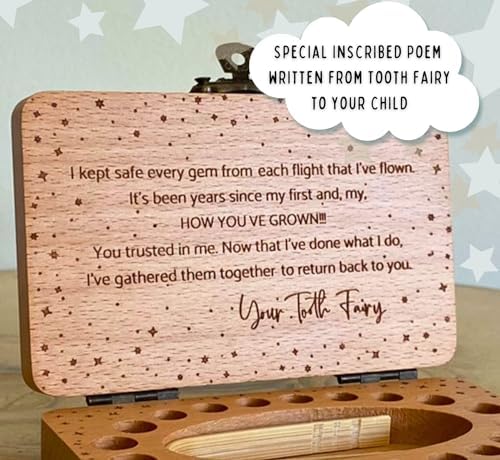 20 Moments of Tooth Keepsake Box for Kids