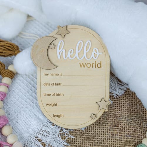 ONNIBE Baby Announcement Sign Star 65 Inch