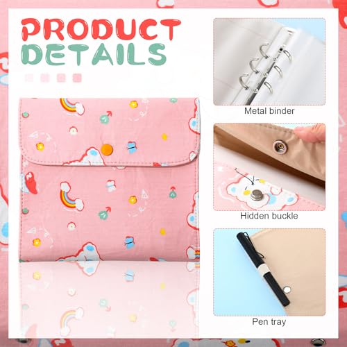 Marspark Pink Bear Baby Document Organizer