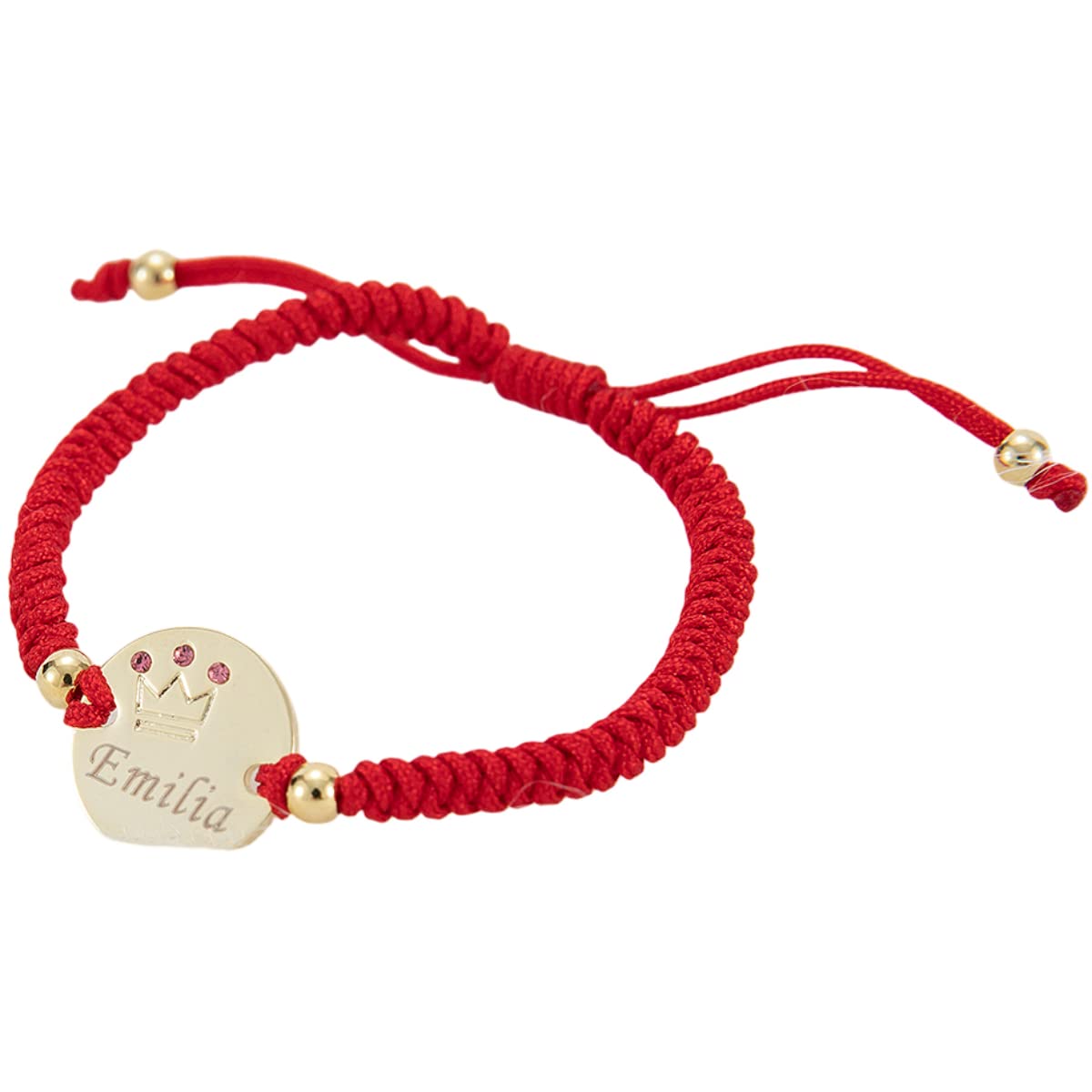 MIYOCAR Baby Name Bracelet 14K Gold Plated Dainty