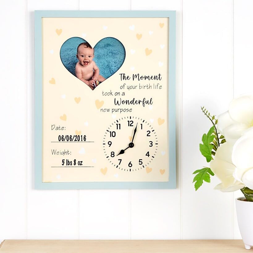 The Lakeside Collection Baby is Born Frame - Blue