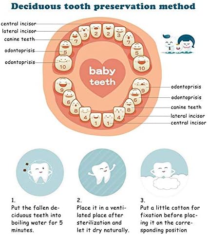 Esweny Baby Tooth Box with Photo Frame and Lock Design