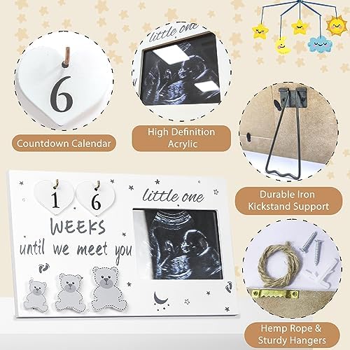 OurWarm Ultrasound Frame with Baby Countdown