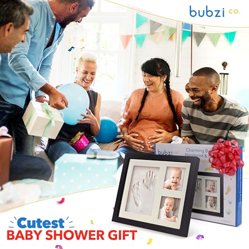 Bubzi Co Baby Keepsake Frame - Jet Black 1