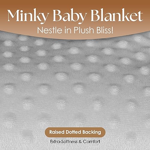Personalized Newborn Swaddle Blanket with Name Date