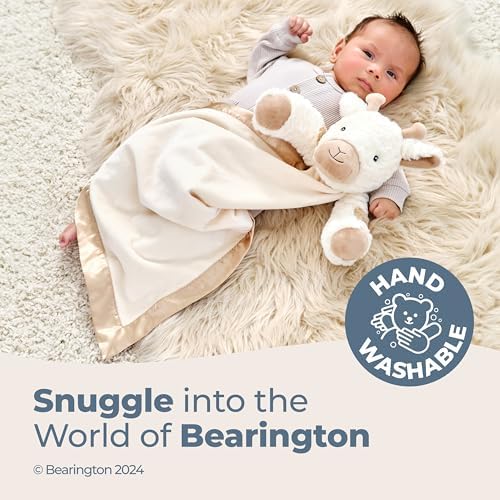 Bearington Lil Lofty Giraffe Lovey Baby Blanket
