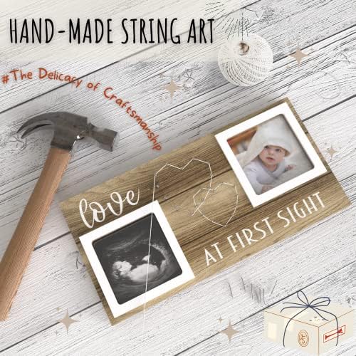 EURSET Baby Sonogram Frame - 3 x 3 Ultrasound Photo Display