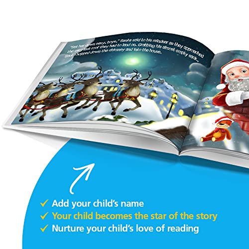 Personalized Story Book - Santa is Coming for Kids Aged 0-8