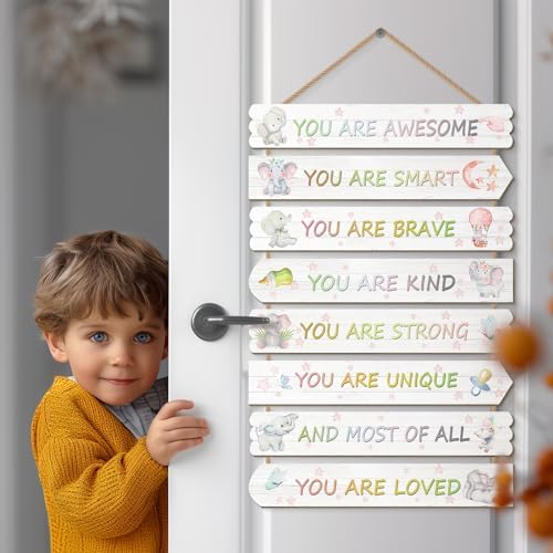 WAKOSAN Elephant Wall Decor for Kids Room 1