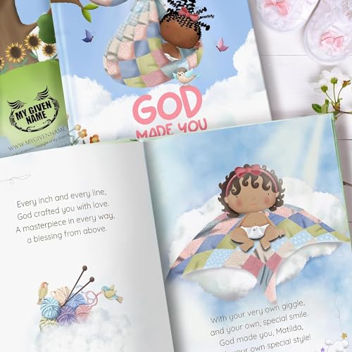 Personalized Baby Book - God Made You for Girls and Boys