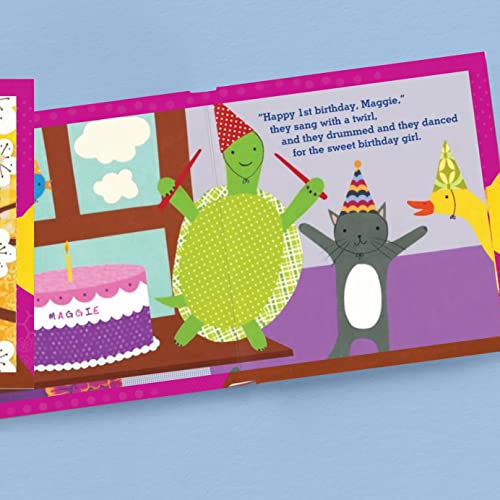 Babys First Birthday Personalized Book for Girls 1