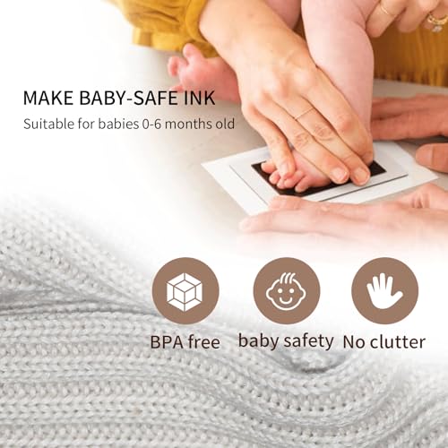 EGGLION 4-Pack Inkless Baby Pet Print Kit