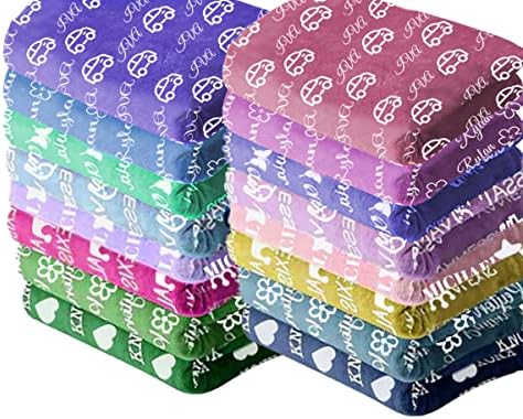 Personalized Girl Baby Blanket with Name 40x50in