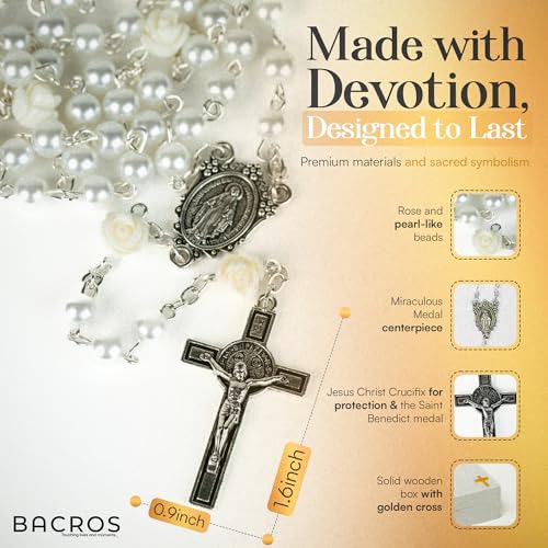 BACROS Baby Baptism Gift Set For Boys Girls