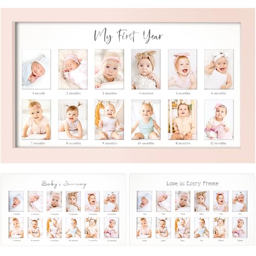 KeaBabies Nova 12-Month Photo Frame for Baby 1