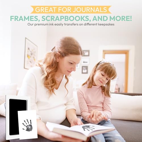 Clean Touch Ink Pad for Baby Handprint Footprint