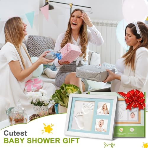 Baby Hand Footprint Kit with Frame - Newborn Keepsake