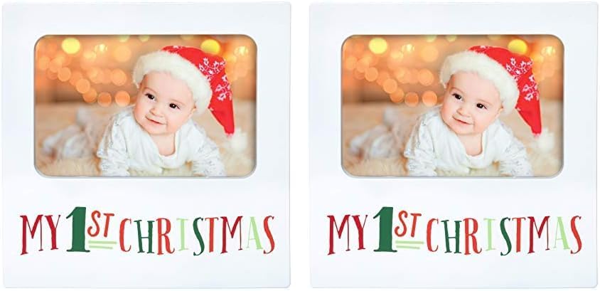 Kate Milo My 1st Christmas Photo Frame Pack of 2