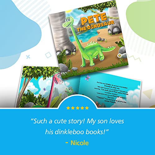 Personalized Story Book for Kids - The Dinosaur Friend