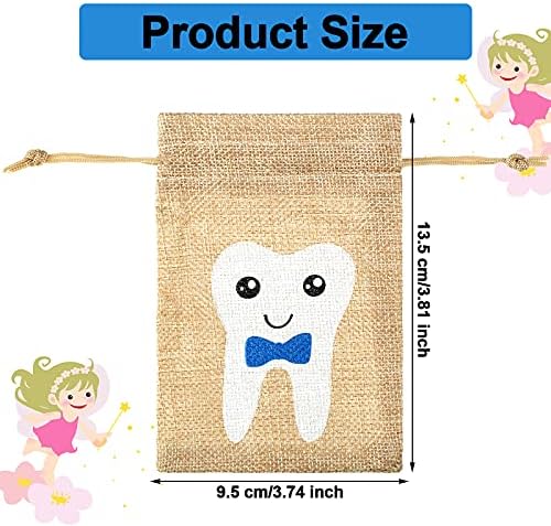 Shappy Tooth Fairy Bag Pouch Blue Style