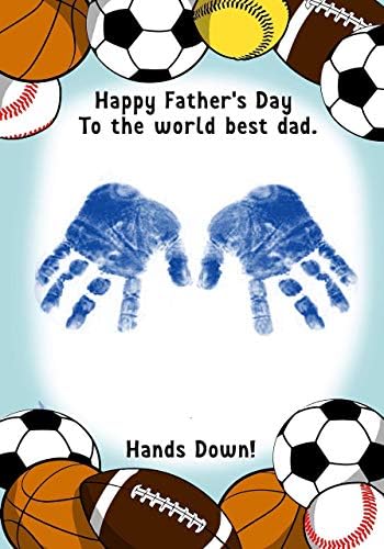 ReignDrop Ink Pad for Baby Footprint and Handprint - Dark Blue