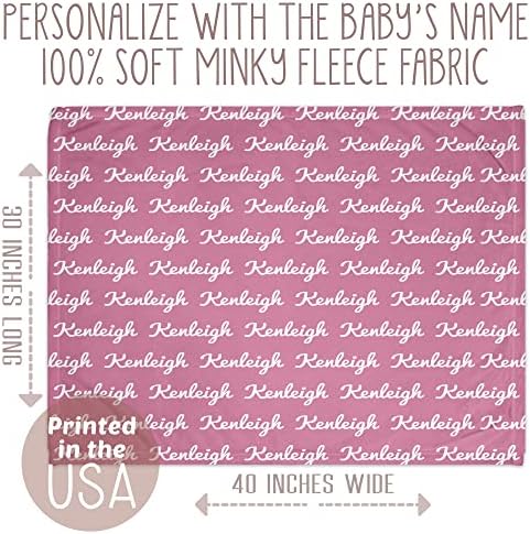 Personalized Baby Blanket with Name - Soft Cozy