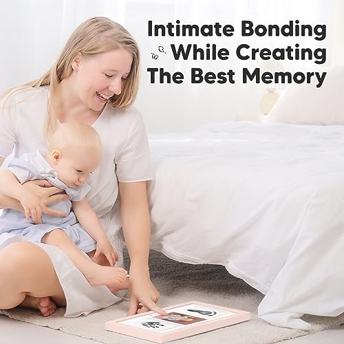KeaBabies Inkless Baby Hand Footprint Kit