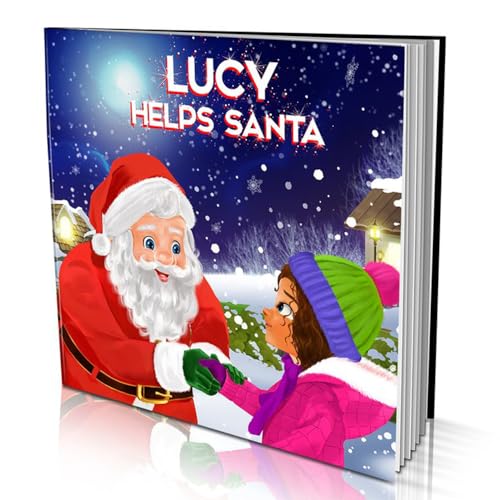 Personalized Story Book for Kids - Helping Santa Save Christmas