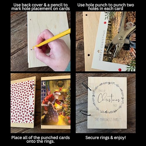 Spang Gang 1st Birthday Wood Card Holder Keepsake