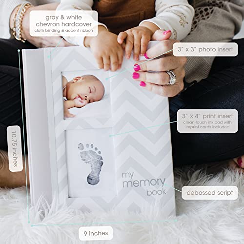 Pearhead Ultimate Baby Keepsake Bundle - Memory Book Handprint Kit