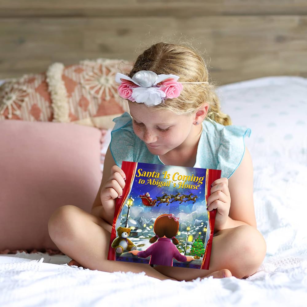 Personalized Story Book - Santa is Coming for Kids Aged 0-8