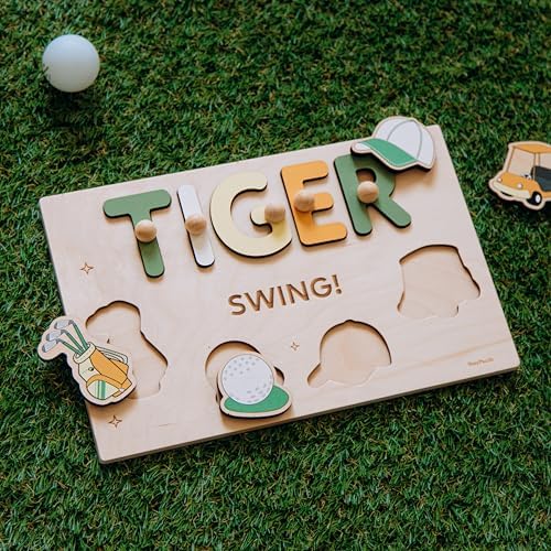 Personalized Golf Name Puzzle for Toddlers