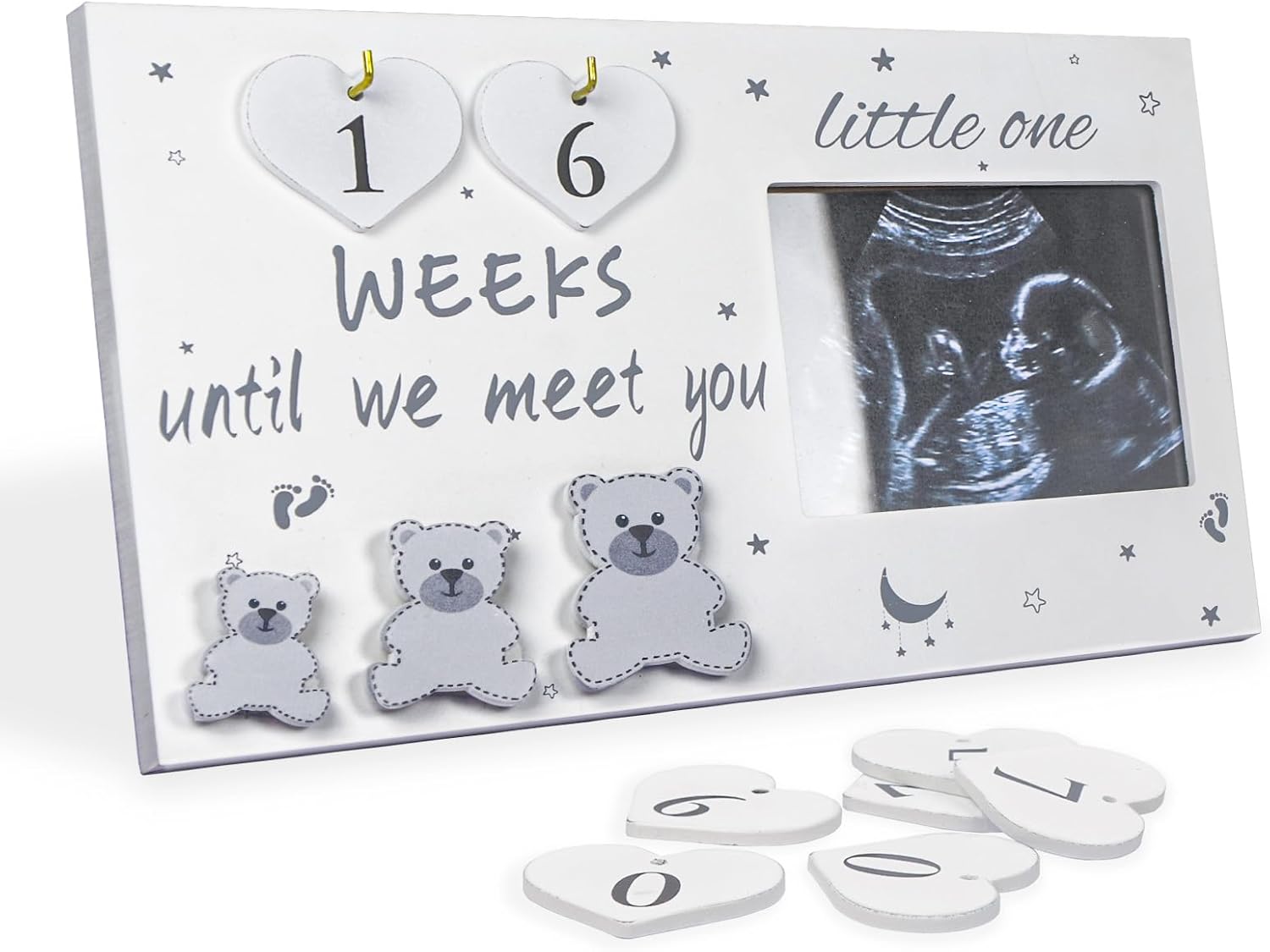 OurWarm Ultrasound Frame with Baby Countdown