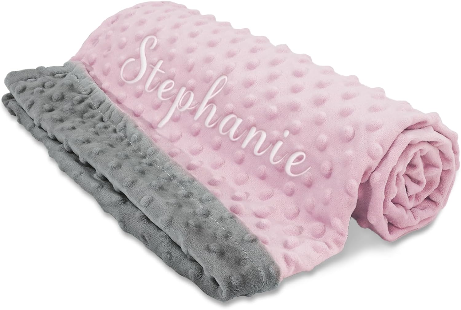 Personalized Baby Blanket with Embroidered Name 1