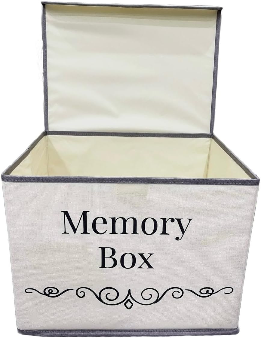 Pear Tree Essentials Memory Storage Box for Keepsakes