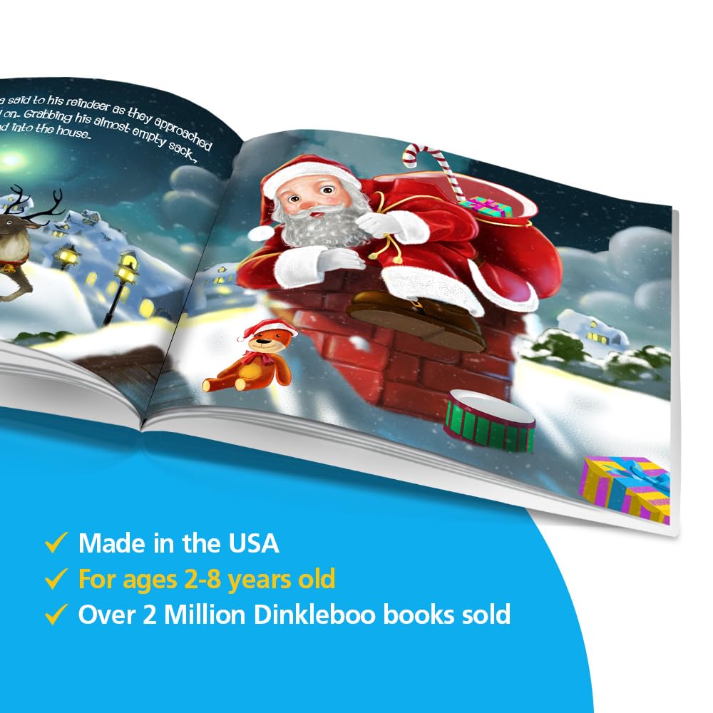 Personalized Story Book - Santa is Coming for Kids Aged 0-8