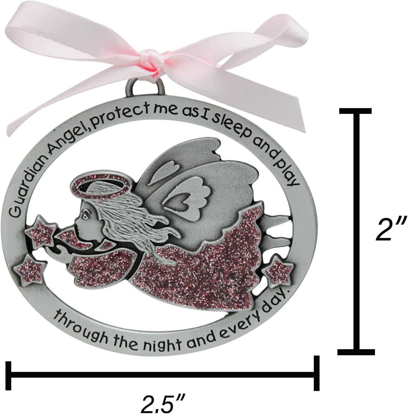 Cathedral Art Guardian Angel Crib Medal
